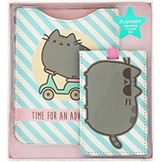 Pusheen The Cat Travel Set Passport Holder and Luggage Tag