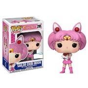 Funko POP Sailor Glitter Chibi Moon #295 Vinyl Figure (SLIGHT DAMAGE ON BOX)