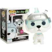 Funko Pop Rick and Morty Snowball Flocked #178 Vinyl Figure (Damaged box)