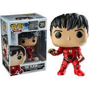 Funko POP Justice League The Flash (unmasked) #201 Vinyl Figure