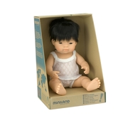 Miniland Educational Baby Doll Asian Boy 38cm