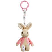 Beatrix Potter Peter Rabbit Flopsy Jiggler Attachable Soft Toy