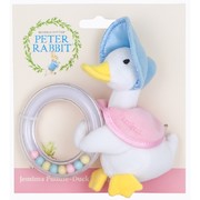 Beatrix Postter Peter Rabbit Rattle - Jemima 11cm