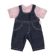 Skrallan Lillian Doll Dungarees & T-Shirt 36cm