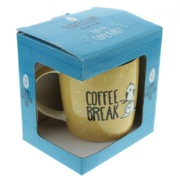 Eggcellent Yellow Coffee Break Mug