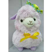 Alpaca Plush Doll 13 Purple Candy