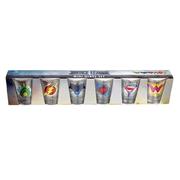 Justice League Movie Full Team Shot Glass Set of 6