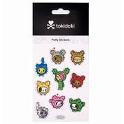 Tokidoki Moofia Cactus Kitties Puffy Sticker Sheet 