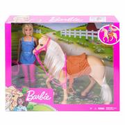 Barbie Doll & Horse - Blonde
