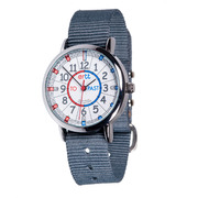 Ertt Easy Read Time Teacher Watch Grey Strap