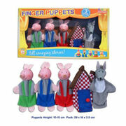 Finger Puppets 3 Little Pigs Story Fun Factory 