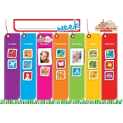 Monkey & Chops Weekly Activity Planner Hang it on the Wall