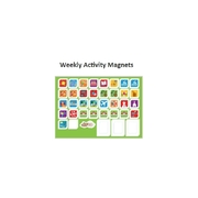 Monkey & Chops Daily Routine Chart Activity Magnet
