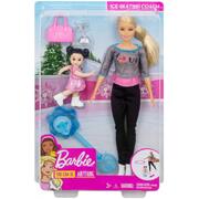 Barbie Careers Ice-Skating Coach Doll and Playset