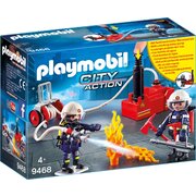 Playmobil City Action Fire Brigade With Water Pump