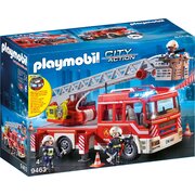 Playmobil City Action Fire 9463 Fire Engine With Ladder