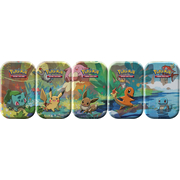 PokemonTCG Kanto Friends Mini Tin Set of 5
