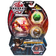 Bakugan Battle Planet Starter Pack 3-Pack Pyrus Mantanoid
