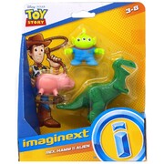 Toy Story 4 Imaginext Basic Figure 2 Pack Rex, Hamm + Alien