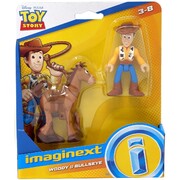 Toy Story 4 Imaginext Basic Figure 2 Pack Woody + Bullseye