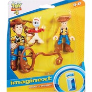 Toy Story 4 Imaginext Basic Figure 2 Pack [Pack: Forky + Woody]