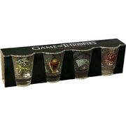 Game of Thrones House Sigil Shot Glass Set of 4