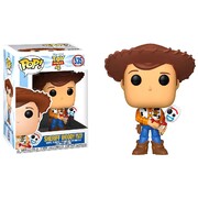 Funko Pop Disney Toy Story 4 Sheriff Woody Holding Forky #535 Vinyl Figure