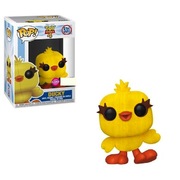 Funko Pop Disney Toy Story 4 Ducky FLOCKED #531 Vinyl Figure