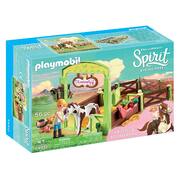 Playmobil Spirit Riding Free Abigail & Boomerang with Horse Stall 56pc