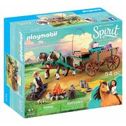 Playmobil Spirit Riding Free Lucky's Father and Wagon Carriage 54pc