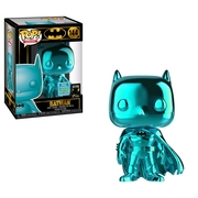 Funko POP DC Super Heros Batman Teal Chrome SDCC 2019 Limited Edition #144