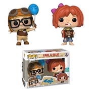Funko Pop Disney Up Young Carl & Ellie SDCC 2019 Limited Edition 2 pack