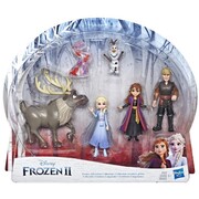 Disney Frozen 2 Adventure Collection 5 Small Doll Set Inc Ann, Elsa, kristoff, Olaf