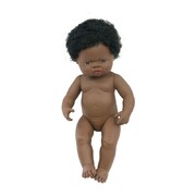 Miniland Educational Baby Doll African Girl 38cm