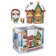 Funko Pop Peppermint Lane Santa and Nutmeg With House 6inch #01