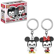 Funko Pocket Pop! Keychain: Disney Mickey & Minnie 2 Pack Vinyl Figures