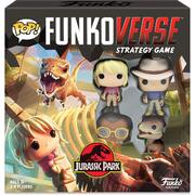 Funko Pop Funkoverse Strategy Jurassic Park #100 4pack Board Game