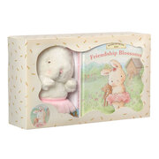 Bunnies By The Bay Gift Set Cricket Island Friendship Blossoms Book & Plush