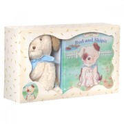 Bunnies By The Bay Gift Set Cricket Island Bud And Skipit Book & Plush