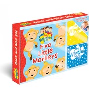 The Wiggles Five Little Monkeys Book and Bib Gift Set
