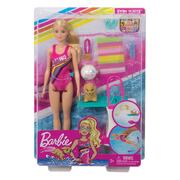 Barbie Swim N Dive Doll Play Set