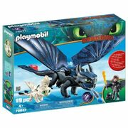 Playmobil How to Train your Dragon Hiccup and Toothless 19pc 70037