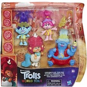 DreamWorks Trolls Lonesome Flats Tour Pack 5 pack