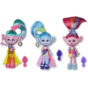 DreamWorks Trolls Glam Fashion Trolls Doll - Choose from 3