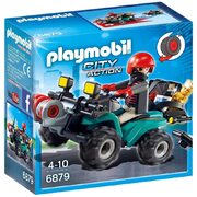 Playmobil City Action Robbers Quad With Loot 6879