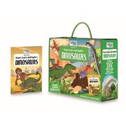 Sassi Science Travel, Learn and Explore Dinosaurs Puzzle & Book Set