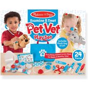 Melissa & Doug Examine & Treat Pet Vet Play Set 