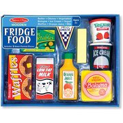 Melissa & Doug Wooden Fridge Food Set