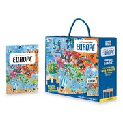 Sassi Science Travel, Learn and Explore Europe Puzzle & Book Set