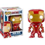 Funko POP Marvel Captain America Civil War Iron Man #126 Vinyl Figure